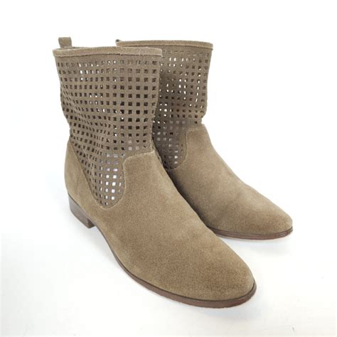 michael michael kors sunny bootie suede dark caramel|Amazon.com .